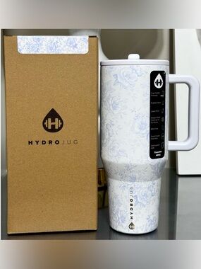 HydroJug 40oz Traveler, CHERISH FLOWERS